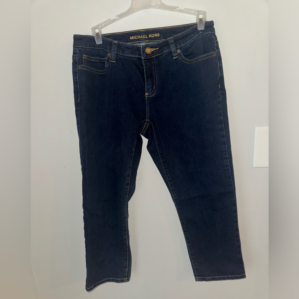 Michael Kors skinny cropped denim. Size 4. GUC